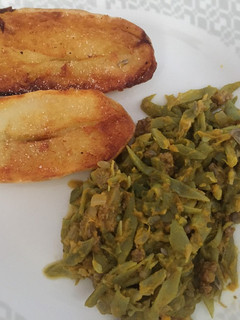 Una foto de Porotos Quebrados o Guiso de Porotos