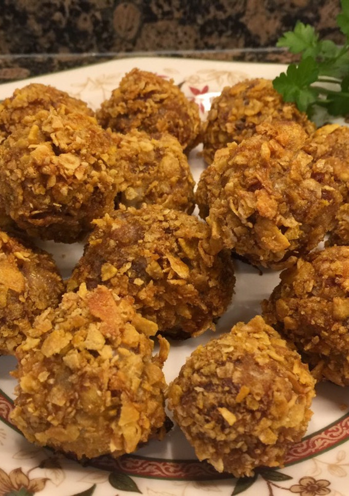 Una foto de Albóndigas rebozadas con cereales sin gluten