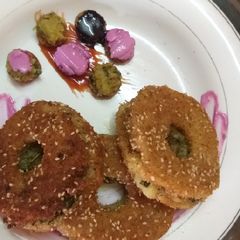 A picture of Bread doughnuts.