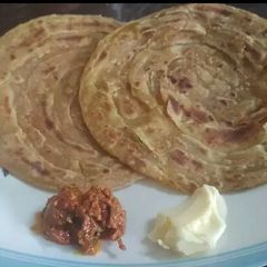 A picture of Spiced malabari parotta.