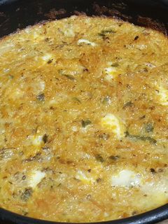 Una foto de Tortilla de verduras al horno