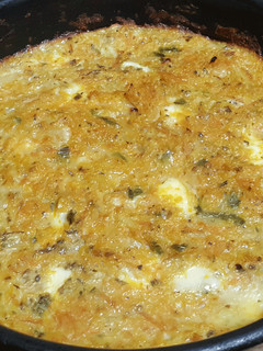 Una foto de Tortilla de verduras al horno