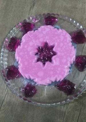 عکسی از دستور ژله بستنی بانو پسند ،😊😊😊😊☺️🥰🥰😉😍