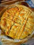 Torta salata alla zucca e funghi
