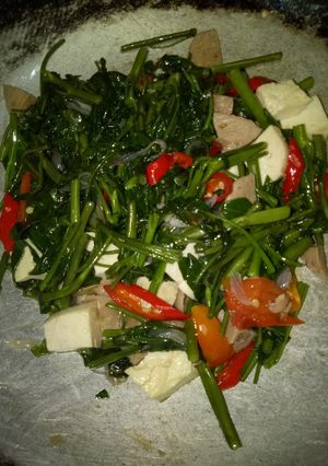 Foto resep Tumis kangkung simple