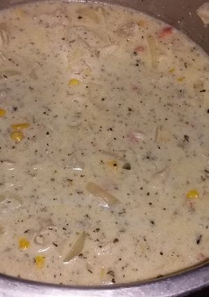 Una foto de Pollo a la crema🍗