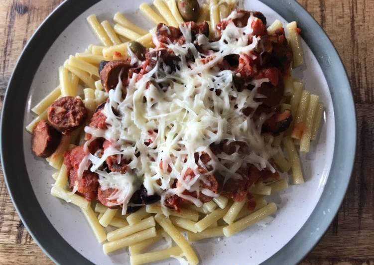 Easiest Way to Make Favorite Ultimate vegan sausage and mushroom pasta