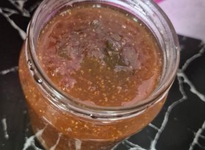 Une photo de Confiture de figues fraîches au Magimix