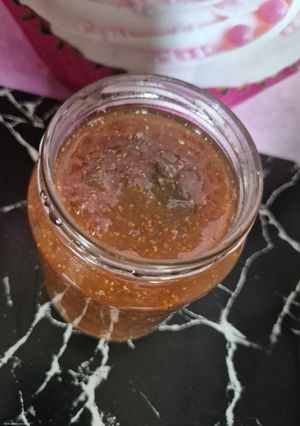 Une photo de Confiture de figues fraîches au Magimix