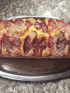 Una foto de Budín de ciruelas