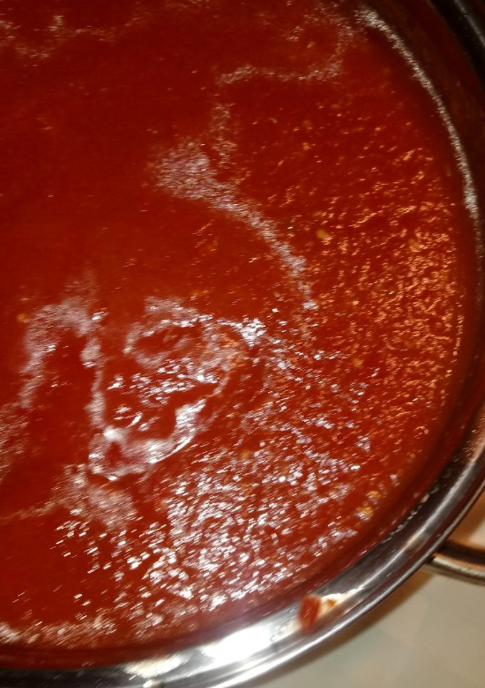 Una foto de Gazpacho casero