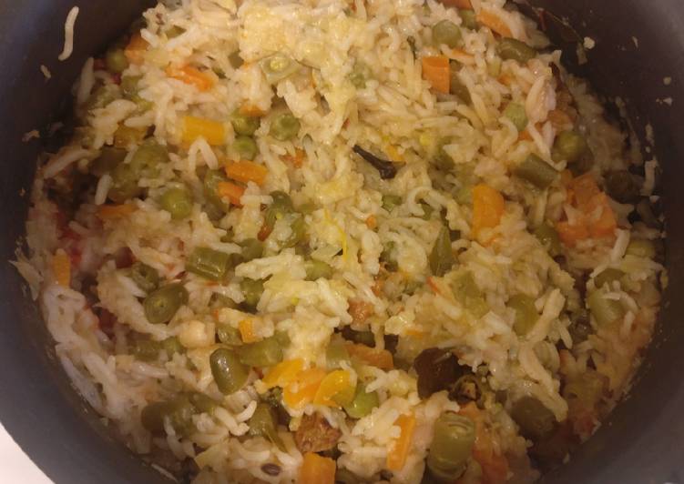 Recipe of Favorite Veg pulav