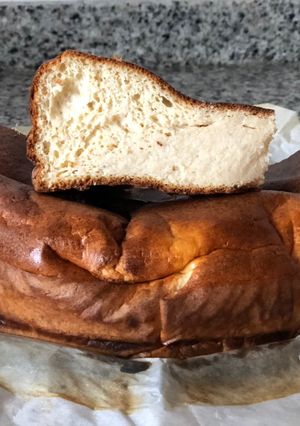 Una foto de Tarta de queso sin grasa y sin azúcar