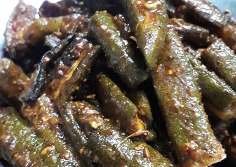 Simple Way to Prepare Speedy Rajasthani Besan Bhindi