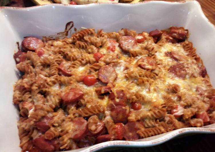 Sausage Spaghetti Bake