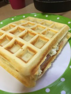 Una foto de Waffles