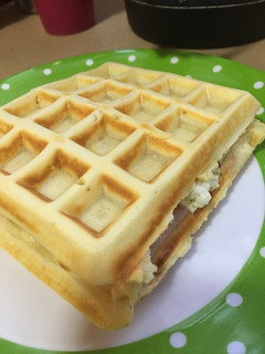 Una foto de Waffles