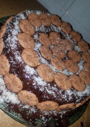 صورة لوصفة كيكه بصوص الشوكلاته