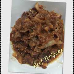 รูปของ Beef Teriyaki with Kikkoman sauce