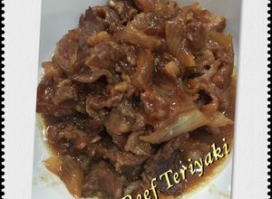 Foto resep Beef Teriyaki with Kikkoman sauce