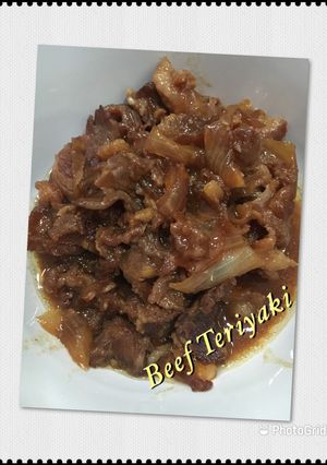 Foto resep Beef Teriyaki with Kikkoman sauce