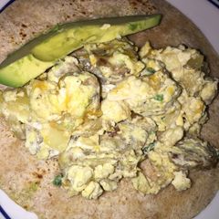 A picture of Jalapeño popper eggs.