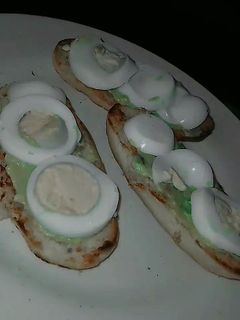 صورة لوصفة شرائح بيض الافاوكادو 😋