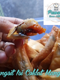 Foto resep Pangsit isi Coklat Mangga