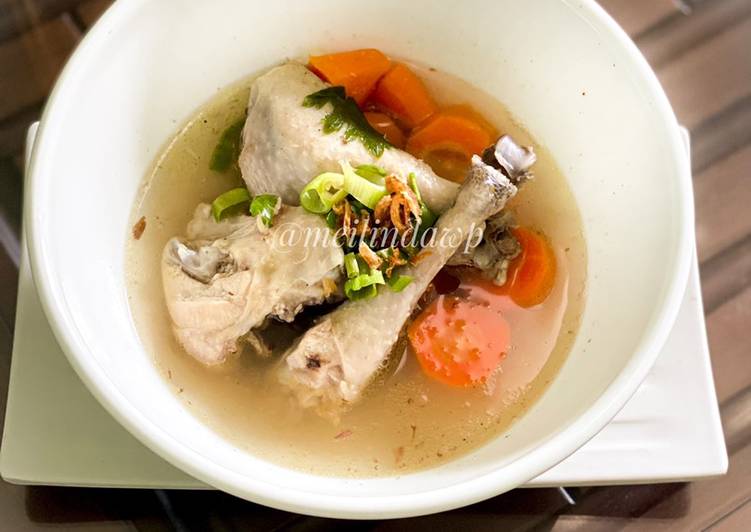 Sop ayam bening