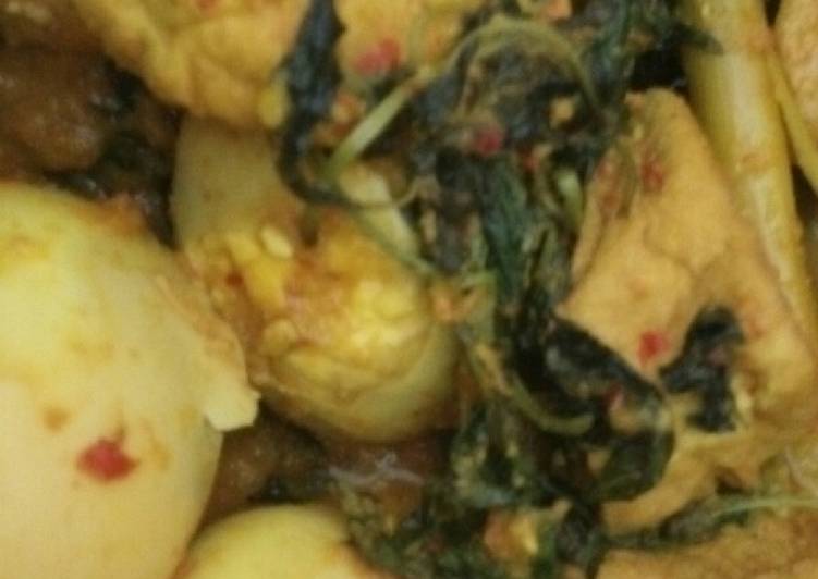 Resep Telur Tahu Bumbu Kuning Anti Gagal