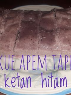 Foto resep Kue apem tape ketan hitam