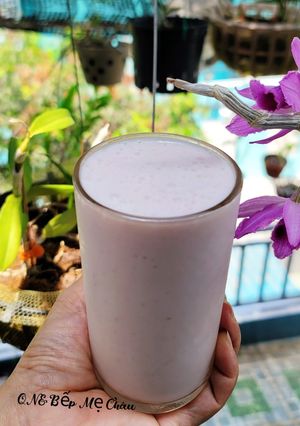 Hình của món Sinh tố việt quất.