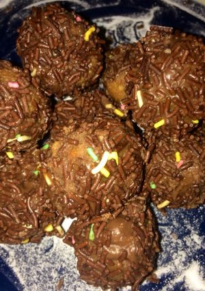 Foto resep Choco balls manis manja 😂 🍫