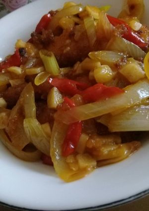 Foto resep Nugget ayam asam manis