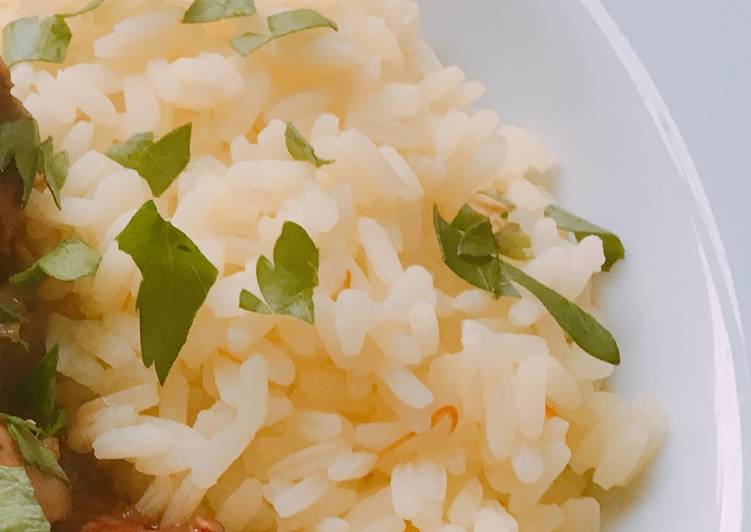 Simple Way to Prepare Favorite Simple Saffron Rice