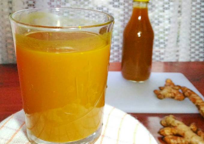 Resep Jamu Kunyit Asem Simple oleh Galuh Nalara'ies D - Cookpad