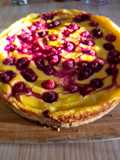 Kuchen de frambuesas