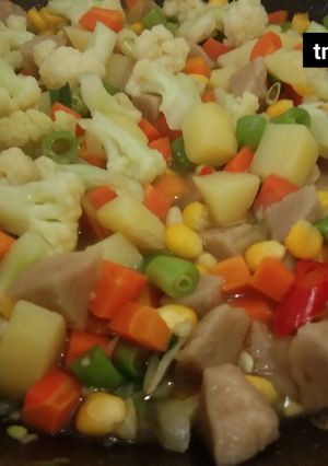 Foto resep Tumis Sayur Sehat