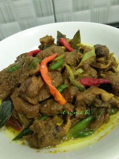 Foto resep 61. Hati Ampela Bumbu Kuning