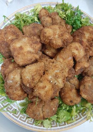 صورة لوصفة مخ مقلي 🤩😋😋