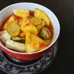 รูปของ Asinan nanas&jambu my first trial