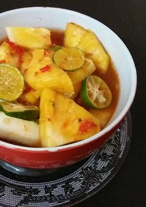 Foto resep Asinan nanas&jambu my first trial