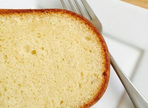 Una foto de Bizcocho (Pastel) de Queso Crema