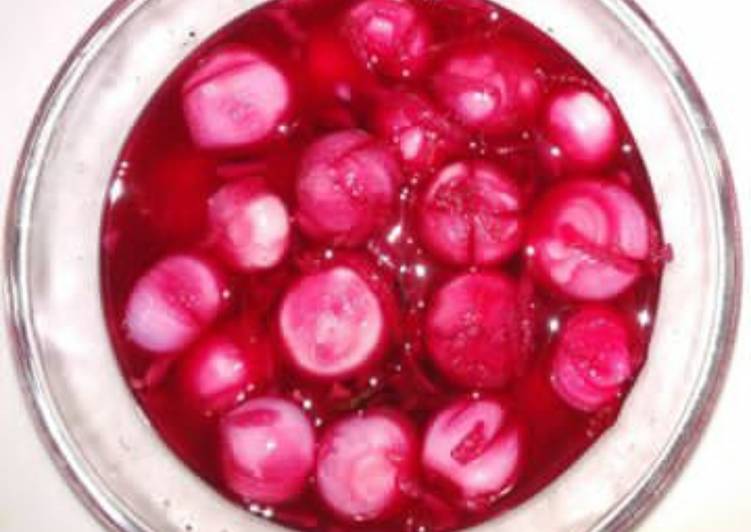 Recipe of Homemade Vinegar Onions