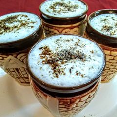 A picture of Masala lassi.