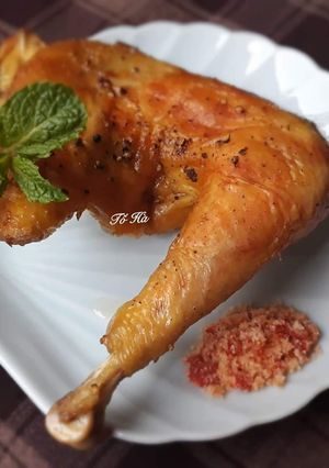 Hình của món GÀ nướng nước mắm.