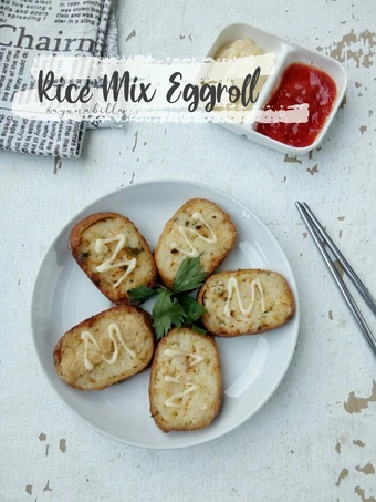 Cara Gampang Menyiapkan Resep Rice Mix Eggroll yang Lezat Anti Ribet, Lezat Sekali