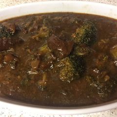 A picture of My Slow cook Beef & Broccoli Bake.