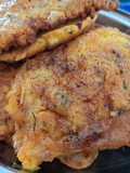 Carnita pané cu faina de malai
