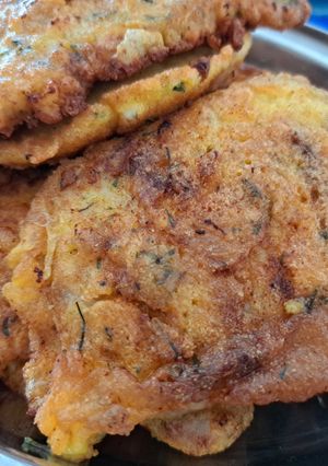 O poză a rețetei Carnita pané cu faina de malai.